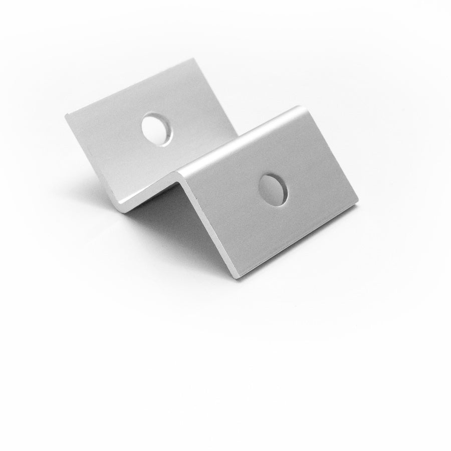 WATTSTUNDE® 38 mm Aluminium Z-Winkel HSZ38 weiß Halterung