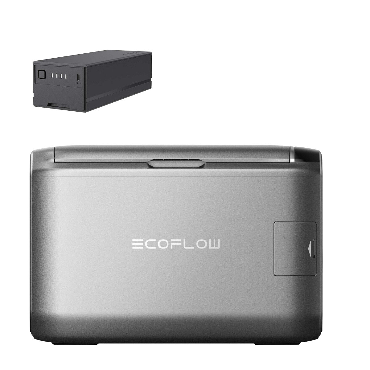 EcoFlow GLACIER Classic 55L Set - Kühl und Gefrierbox mit 298 Wh Plug-In Batterie