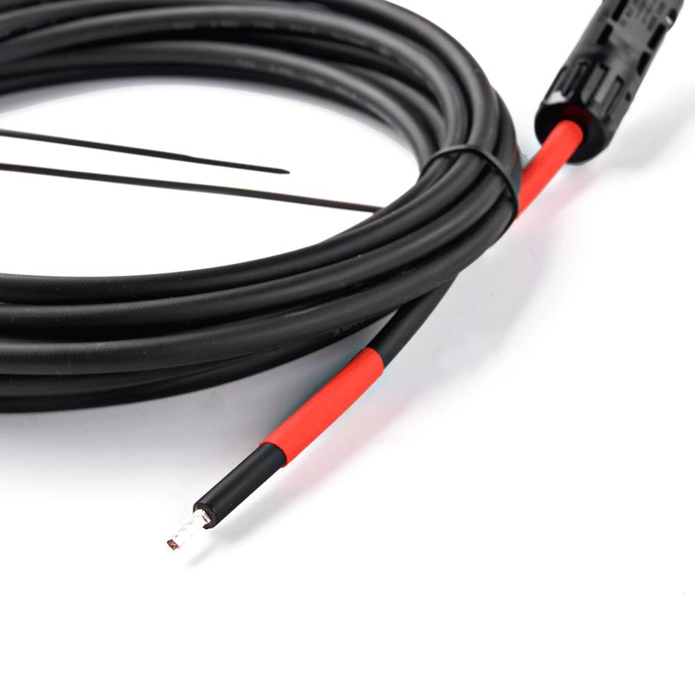 WATTSTUNDE® MVK 4.1 Anschlusskabel Solarmodul zu Laderegler 2 x 1 Meter 4 mm²