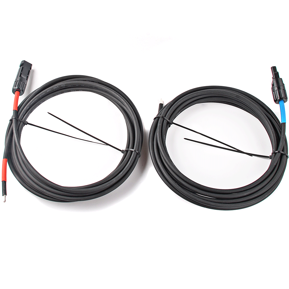 WATTSTUNDE® MVK 4.1 Anschlusskabel Solarmodul zu Laderegler 2 x 1 Meter 4 mm²