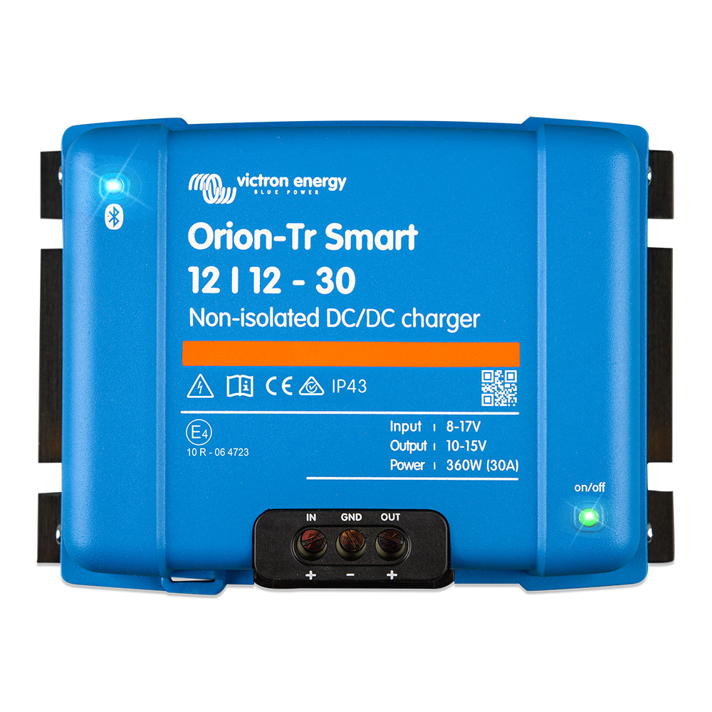 Ladebooster Set mit Victron Orion-Tr Smart 12/12-30 nicht isoliert und Anschlusskabel für Start und Boardbatterie 7 m