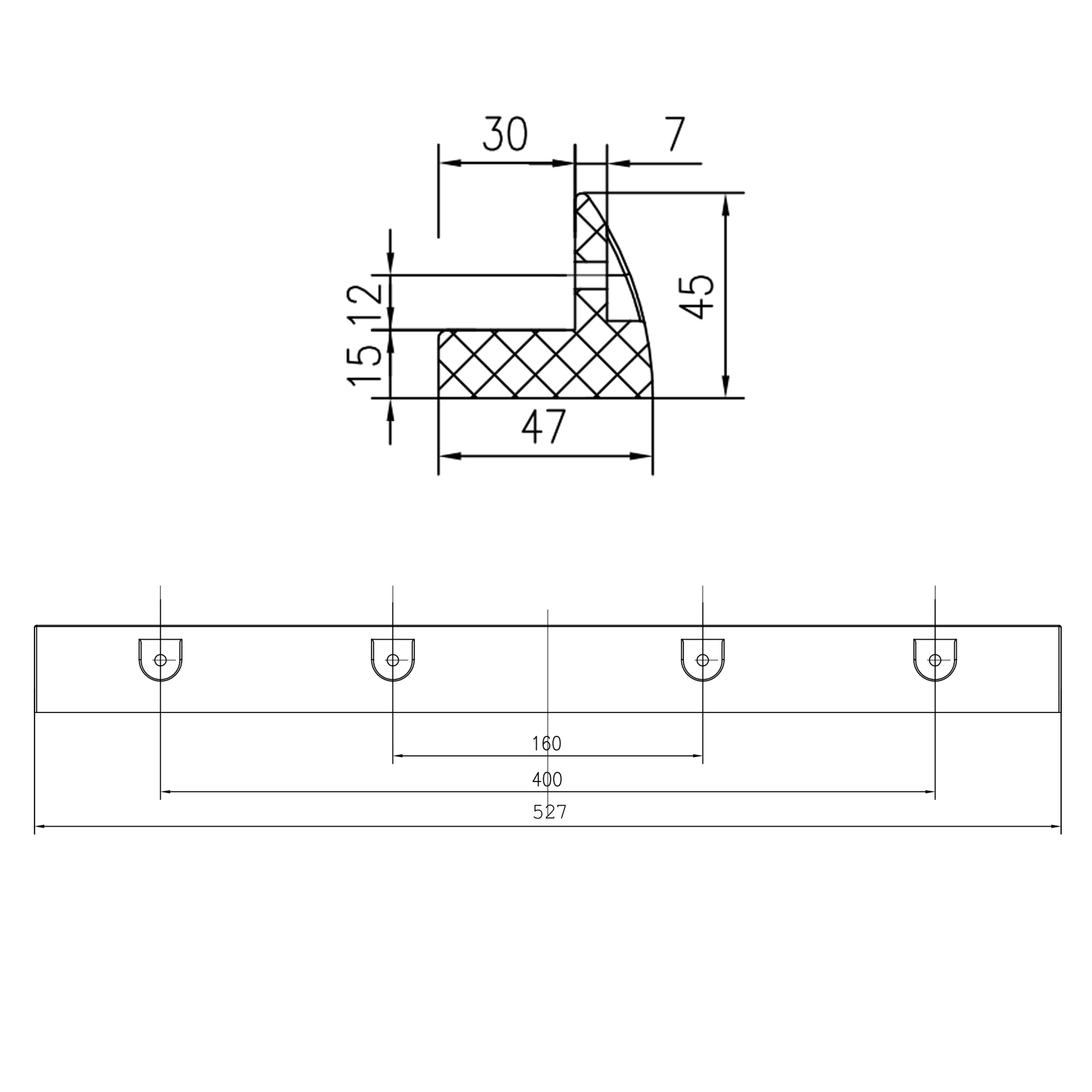 WATTSTUNDE® MOUNT Solarmodul Halterung 53 weiß