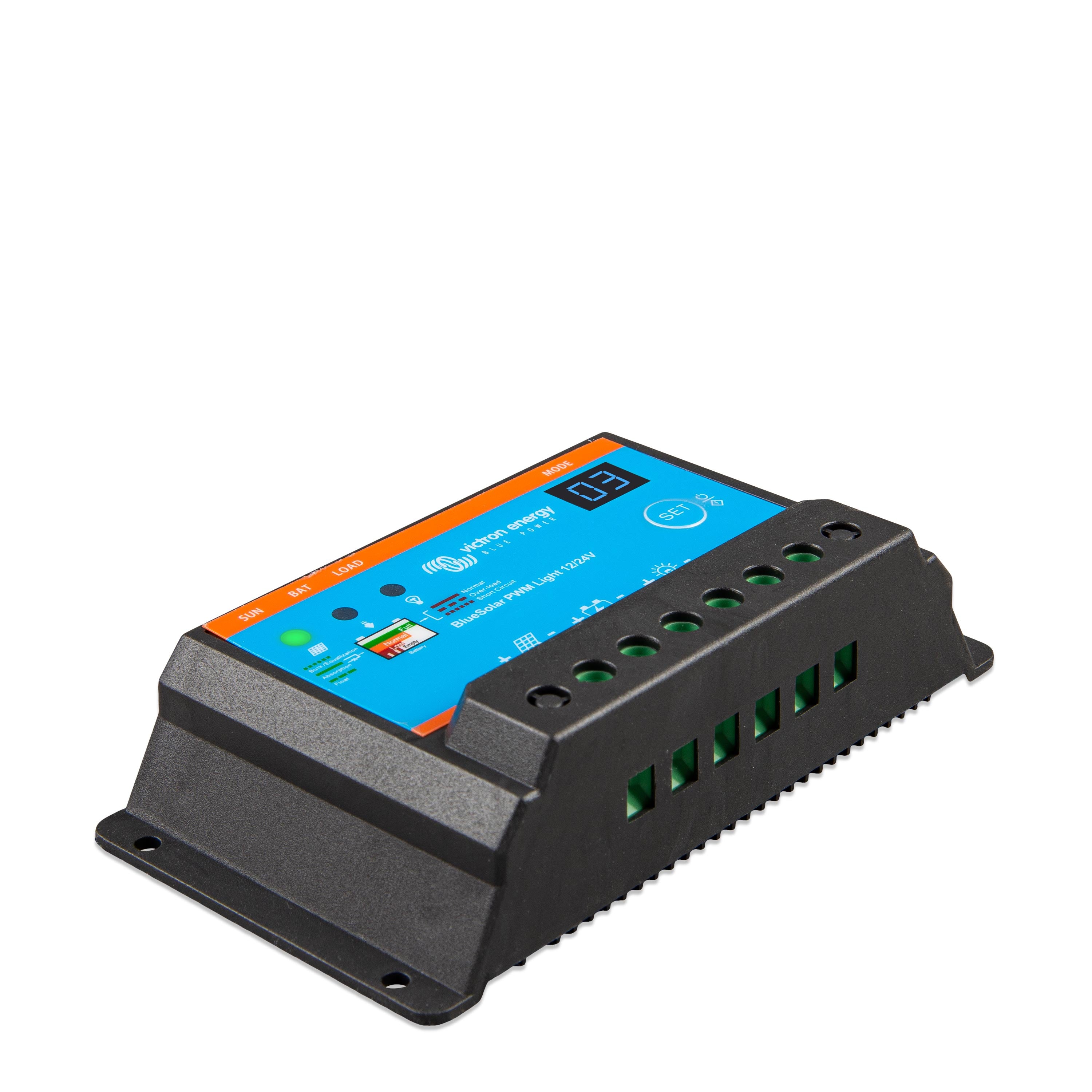 Victron BlueSolar PWM-Light Charge Controller 12/24V-30A