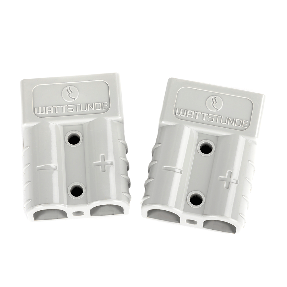 WATTSTUNDE® 2 x Anderson Stecker 50 A und 4 x Crimpkontakte