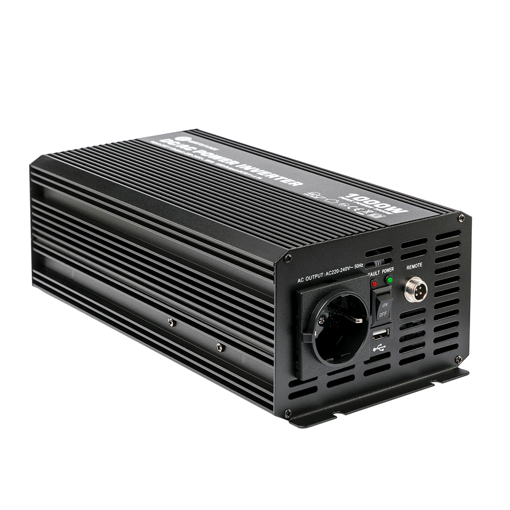 WATTSTUNDE® 1000 W / 2000 W 24 V Sinus Spannungswandler WS24/1000SI