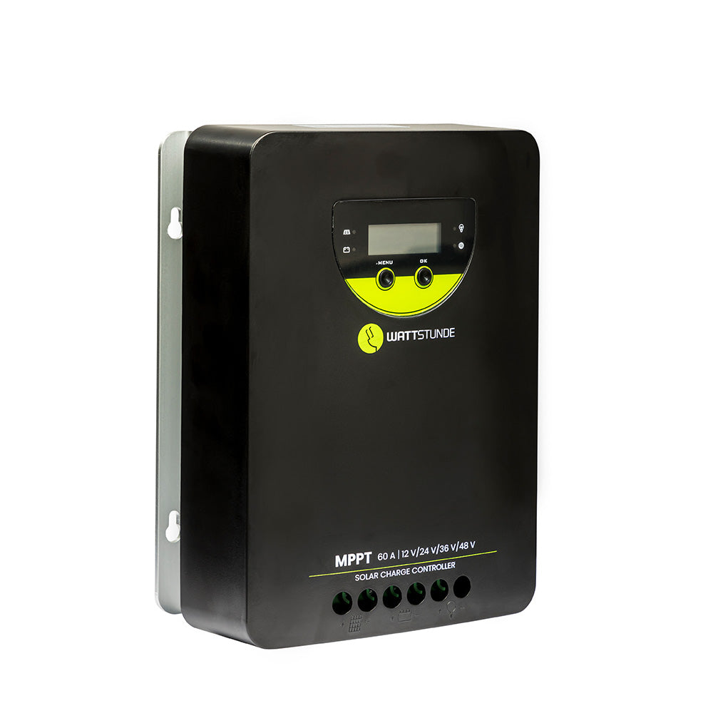 WATTSTUNDE® 60 A 140 V MPPT Solar Laderegler WLR-BT 60.140 MPPT 12 / 24 / 36 / 48 V