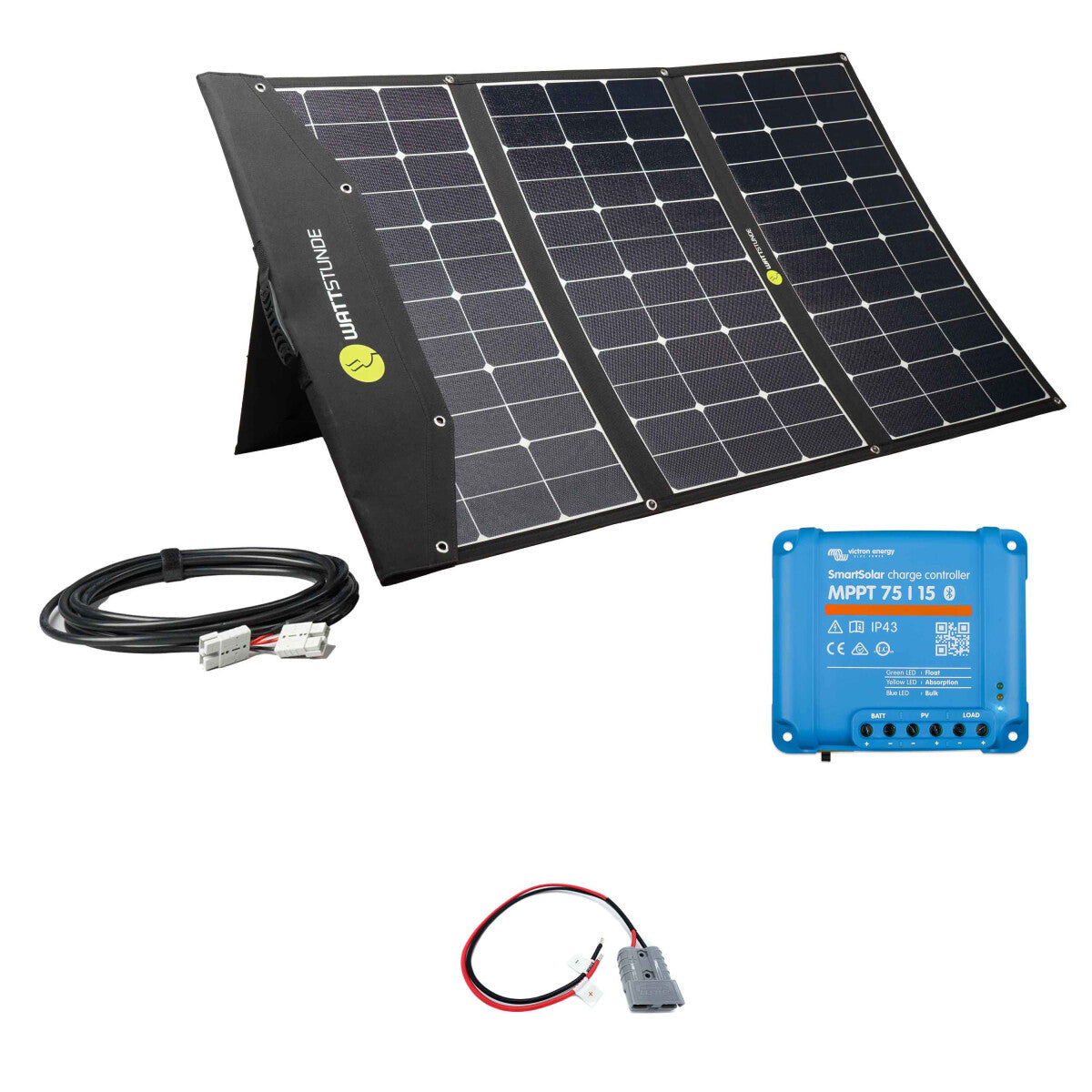 WATTSTUNDE SOLA Ease 200W SunFolder Solartasche Variationsset Victron SmartSolar 75/15 Nein